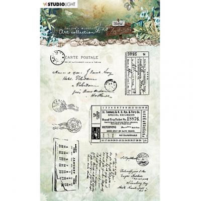 StudioLight New Awakening Clear Stamps - Postcards & Tickets